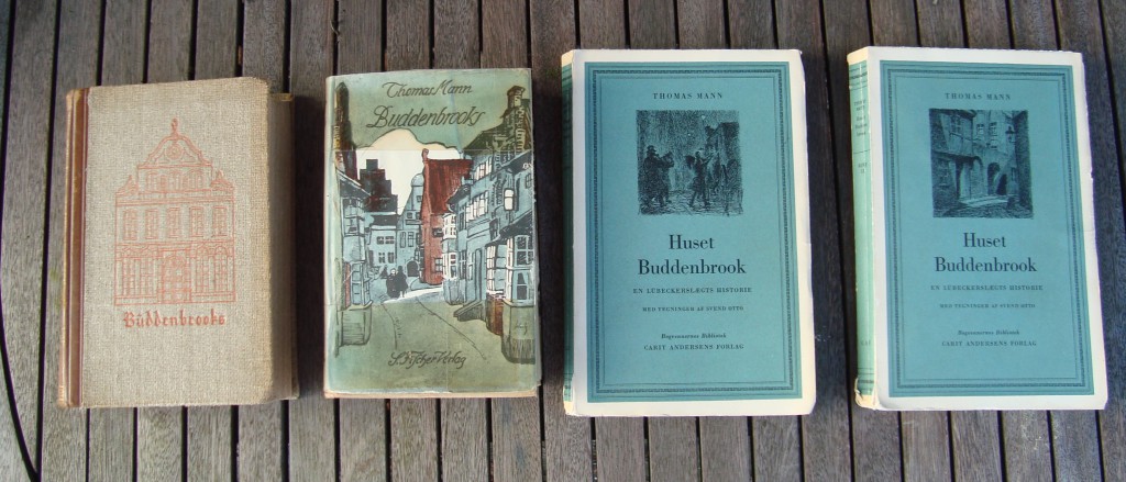 Mine lille samling af eksemplarer af Huset Buddenbrook eller på tysk: Buddenbrooks